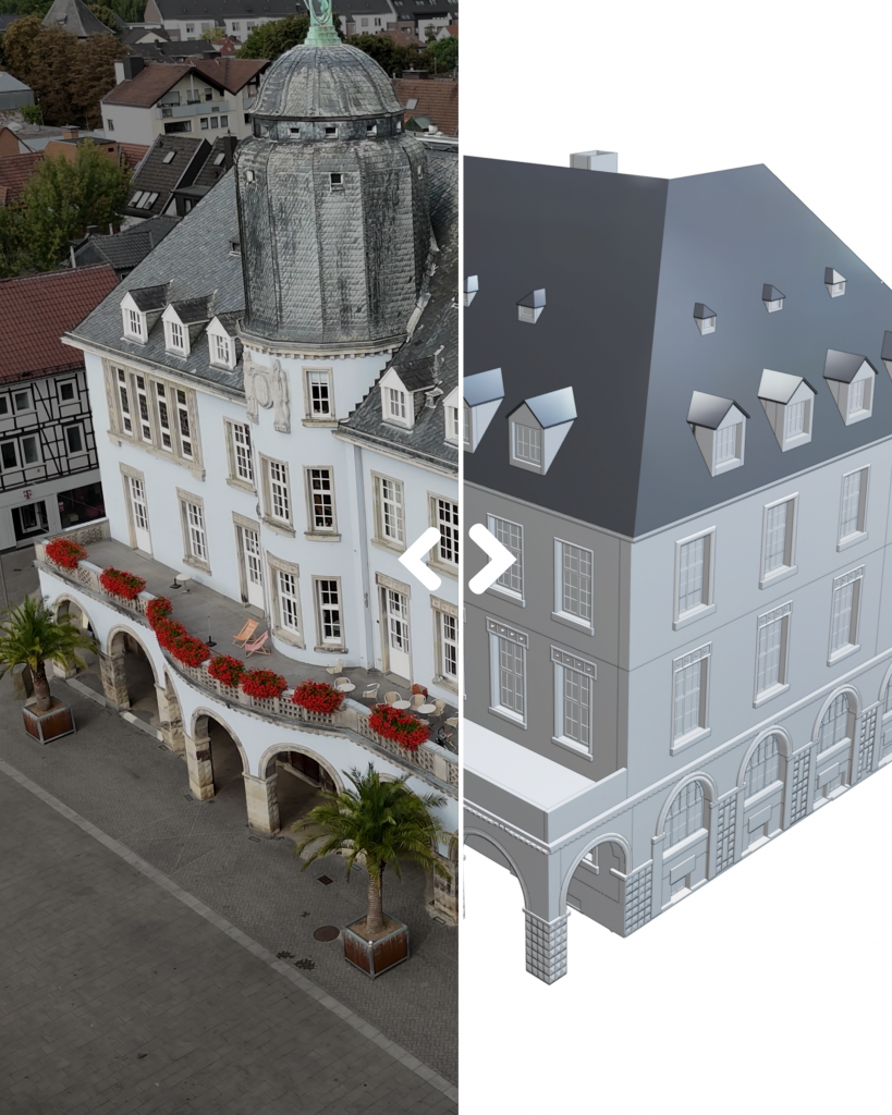 4.0vorher nachher bild altes rathaus menden